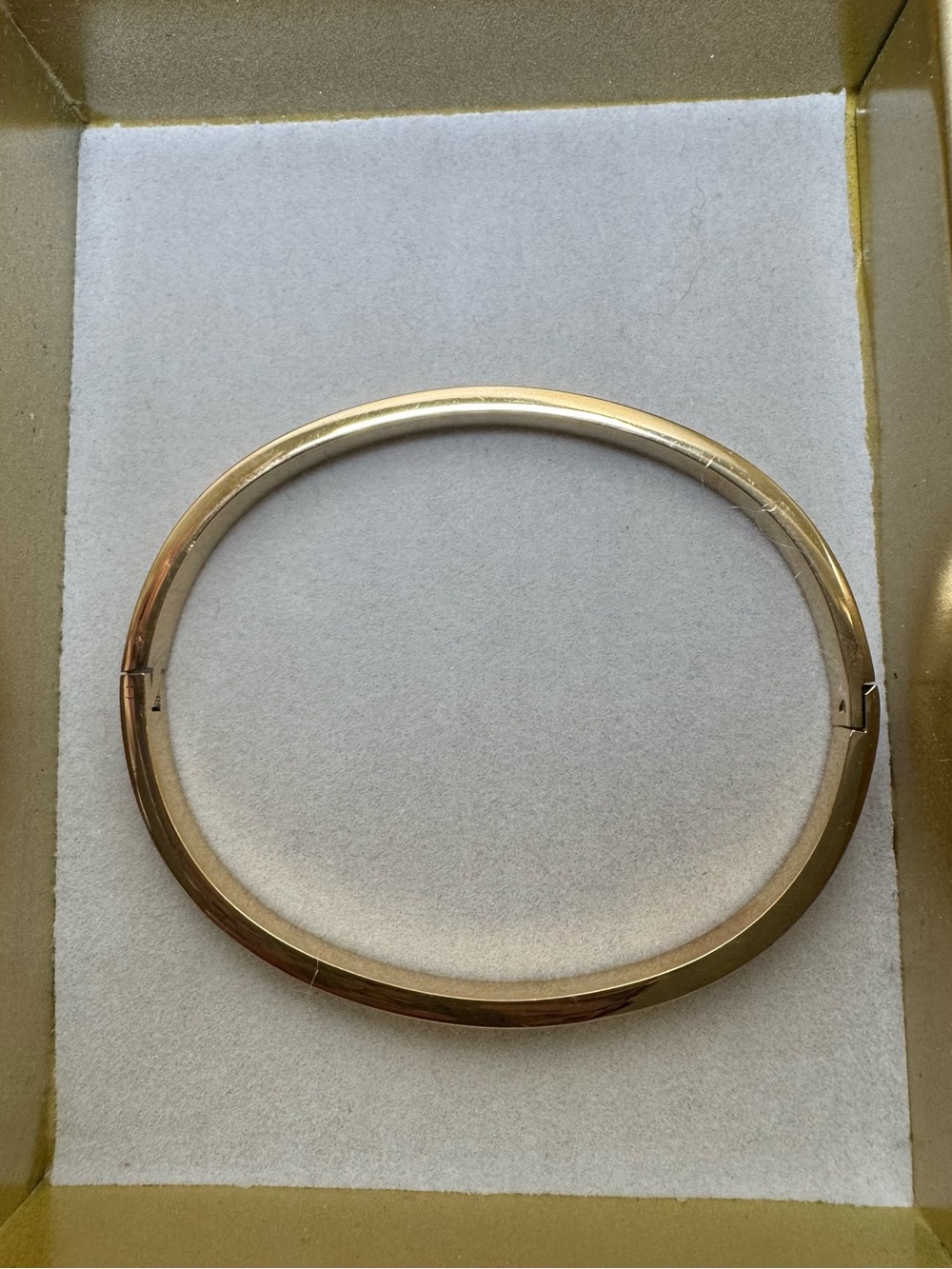 Crystal Bangle — Gold - Picture 2 of 2